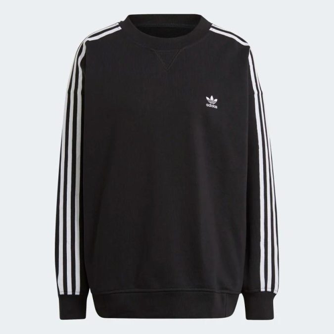 ADIDAS FELPA ADICOLOR OVERSIZE- NERO - GN2783